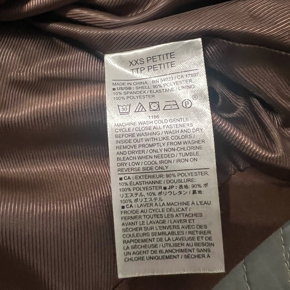 Banana Republic Dark Brown Suede Fringe Jacket - Picture 8 of 13